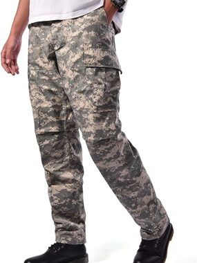 Backbone Men’s Digital Camo Cargo Pants Tactical Utility Size M